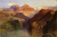 阿尔伯特·<font color='red'>比尔施塔特</font>（Albert Bierstadt）高清油画-山景 (2)