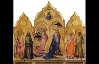 洛伦佐·莫纳克（Lorenzo Monaco，1370 – 1425，意大利画家）作品-报喜三联画