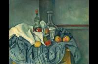 保罗·塞尚（Paul Cézanne）-薄荷瓶 1895 作品欣赏