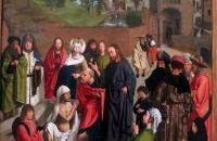 格特根·范哈勒姆（Geertgen tot Sint Jans，1465 – 1495，荷兰）作品-拉撒路的复活