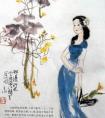 国画人物画：花卉刮果衬托画法 5