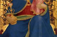 弗拉·安杰利科（Fra Angelico，意大利，1400-1455）作品-谦卑的处女