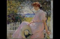 弗兰克·韦斯顿·本森（Frank Weston Benson）-埃莉诺 1907 作品