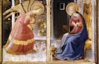 弗拉·安杰利科（Fra Angelico，意大利，1400-1455）作品-报喜 2