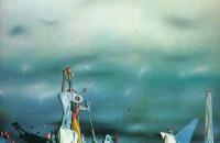 伊夫·坦吉（Yves Tanguy）作品-“窗户岩石上的宫殿”