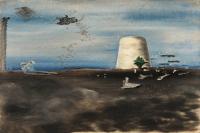 伊夫·坦吉（Yves Tanguy）作品-《等待家人的死亡》