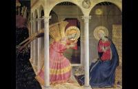 弗拉·安杰利科（Fra Angelico，意大利，1400-1455）作品-报喜